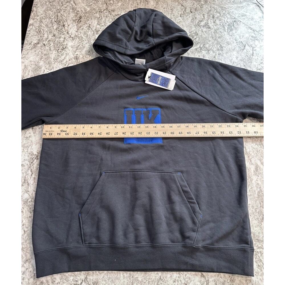 NWT Women’s Nike Kentucky Wildcats Essential Funnel Neck Hoodie XL Charcoal X-LG - Picture 6 of 8